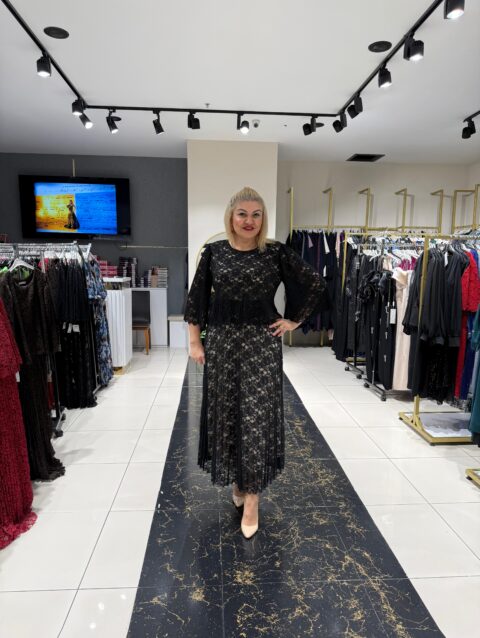 Fransız Güpürü Sihirli Elbise