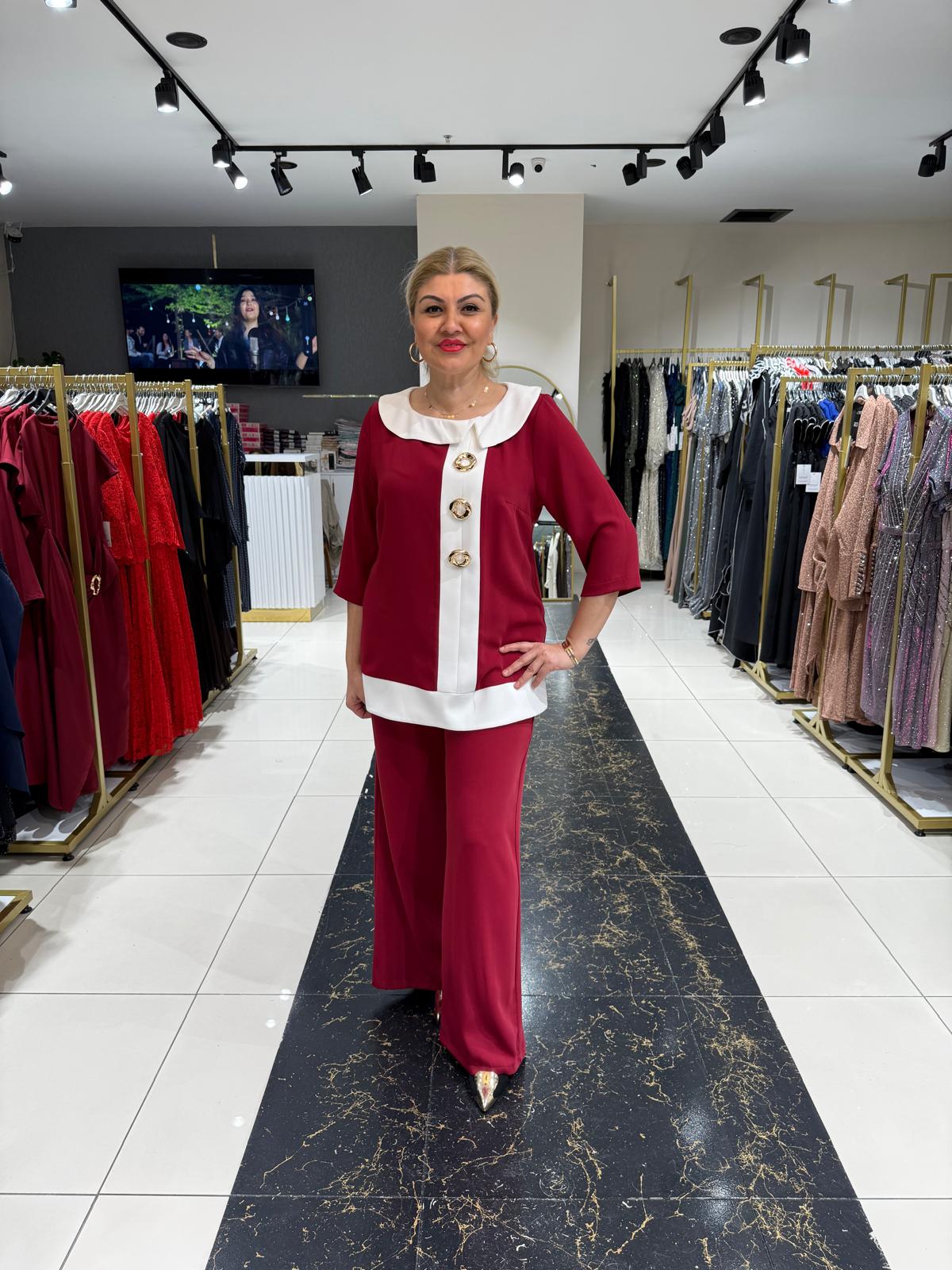 Düğmeli Takım - Görsel 2