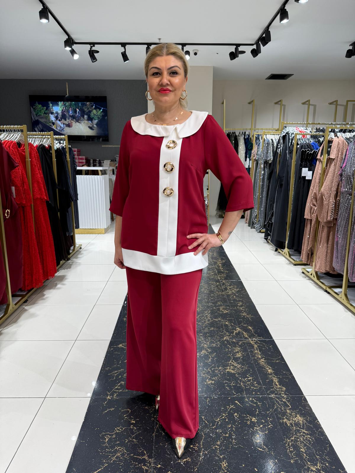 Düğmeli Takım - Görsel 5